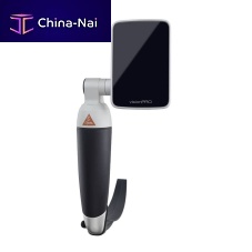 Video laryngoscope with integrated video monitor visionPROwith blade