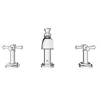Bathroom sink double-handle mixer tap D35155840countertopchromed metalbrass