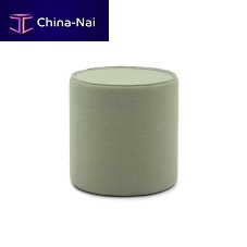 Contemporary bedside table edithfabricmarblefabric base