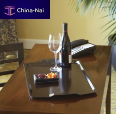 Plastic serving tray 1525RSTfor hotel rooms