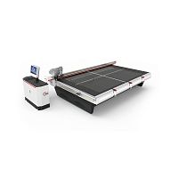 Rotary blade cutting machine glas.C Profor glasspanel