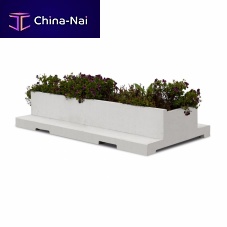 Concrete planter CBrectangularcontemporaryfor public space