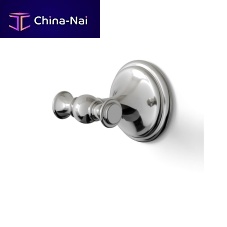 Contemporary robe hook KLS113brassdoublebathroom