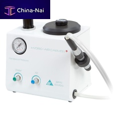 Dental laboratory turbine Hydro-Air Carverairstainless steelwith LED light