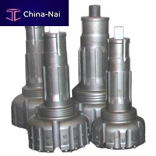 Oil & gas drill bit with buttons