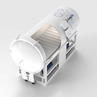 Oxygen therapy hyperbaric chamber O2K-101 on castersmonoplace