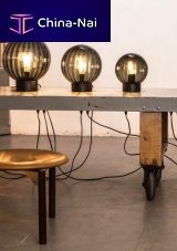 Table lamp WALDORFglasscontemporarycorded