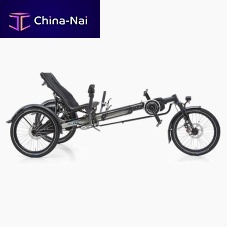 Crank-propelled recumbent trike KETTWIESEL EVO electricadultfolding