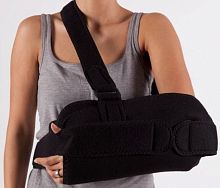 Arm sling with waist support strap AB-4217