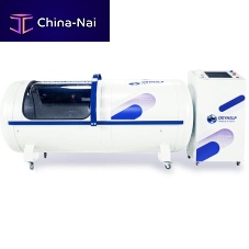 Oxygen therapy hyperbaric chamber Oxylife I on castersmonoplace