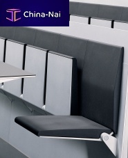Aluminum auditorium seat BLADEfolding