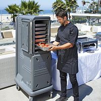 Food tray trolley THE PRO CART ULTRA®for dishfood transportfor commercial kitchen