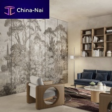 Traditional wallpaper LagunaTela®fiberglassvinyl