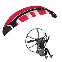 Electric motor radio-controlled paramotor Rage 1.0