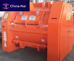 Paddle mixer batchsingle-shaftfor concrete