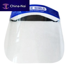 Full-face face-shield polyethyleneadultmedical