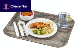 Fiberglass serving tray DCOR SERIEScommercial