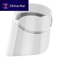 Polyethylene face-shield 160995full-facemedicaltransparent