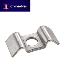 Metal fastening system for flooring