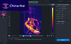 Measurement software for camerafor infrared cameras