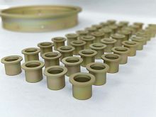 Aluminum cadmium plating for aeronautics