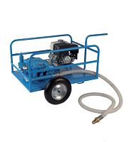 Piston pump slurrygroutelectric