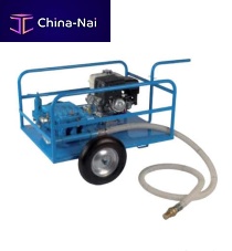 Piston pump slurrygroutelectric