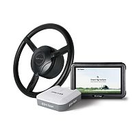 Agricultural vehicle axle steering system FARMSTAR-F3automatic