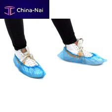 Laboratory medical shoe cover SC-10000 polyethylenedisposable