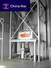 Pasta scraps recovery unit with automatic feeder with manual feed