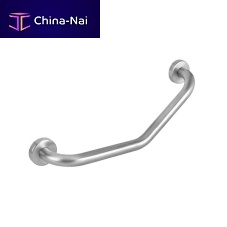 Stainless steel grab bar EASY: 12013 SERIESsteelcornerwall-mounted