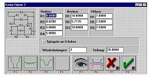 Programming software ASYST-PROFILECADfor CNC machinesfor grinding machines