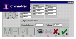 Programming software ASYST-PROFILECADfor CNC machinesfor grinding machines