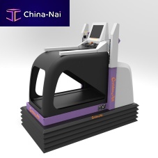 Treadmill with weight support air chamber