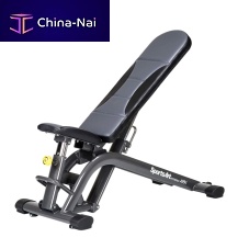 Adjustable weight training bench A991
