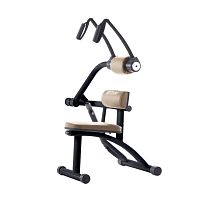 Abdominal crunch gym station rehabilitation