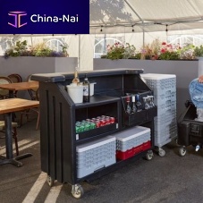 Bar counter BAR54polyethyleneuprightoutdoor