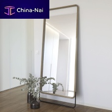 Wall-mounted mirror GORK for hotelcontemporaryrectangular