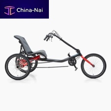 Crank-propelled recumbent trike TRIGO UPadult