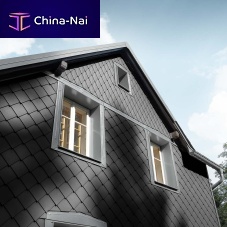 Shingle cladding RHOMBOID 20X20aluminumlozenge-patternedaluminum look