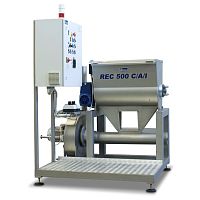 Pasta scraps recovery unit with automatic feeder REC 500 C/A/Iwith manual feed