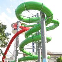 Curved slide TURBOfor water parkhigh-speedtubular