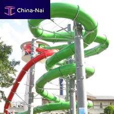 Curved slide TURBOfor water parkhigh-speedtubular