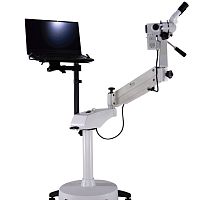 Binocular colposcope KOLPOVIEW 30nbvideotrolley-mounted