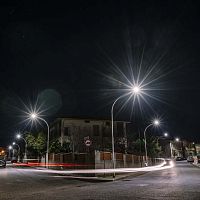 Urban lamp post GUIDA_XSgardencontemporarycast aluminum