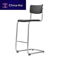Contemporary bar chair S 43 Hindoorsteelwooden
