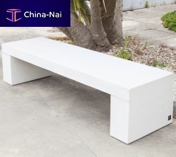 Contemporary public bench Root 100concretewithout backrestwithout armrests