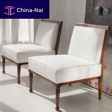 Classic fireside chair ART 405 Bfabric