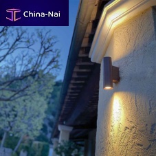 Contemporary wall light PILASexterioraluminumround