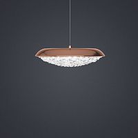 Pendant lamp ORIGObrasspainted steelbrushed copper